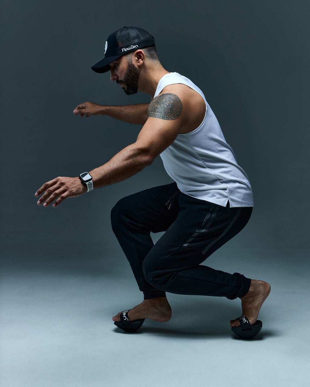 FlowZen Balance Trainer + FlowZen PRO Foot Straps