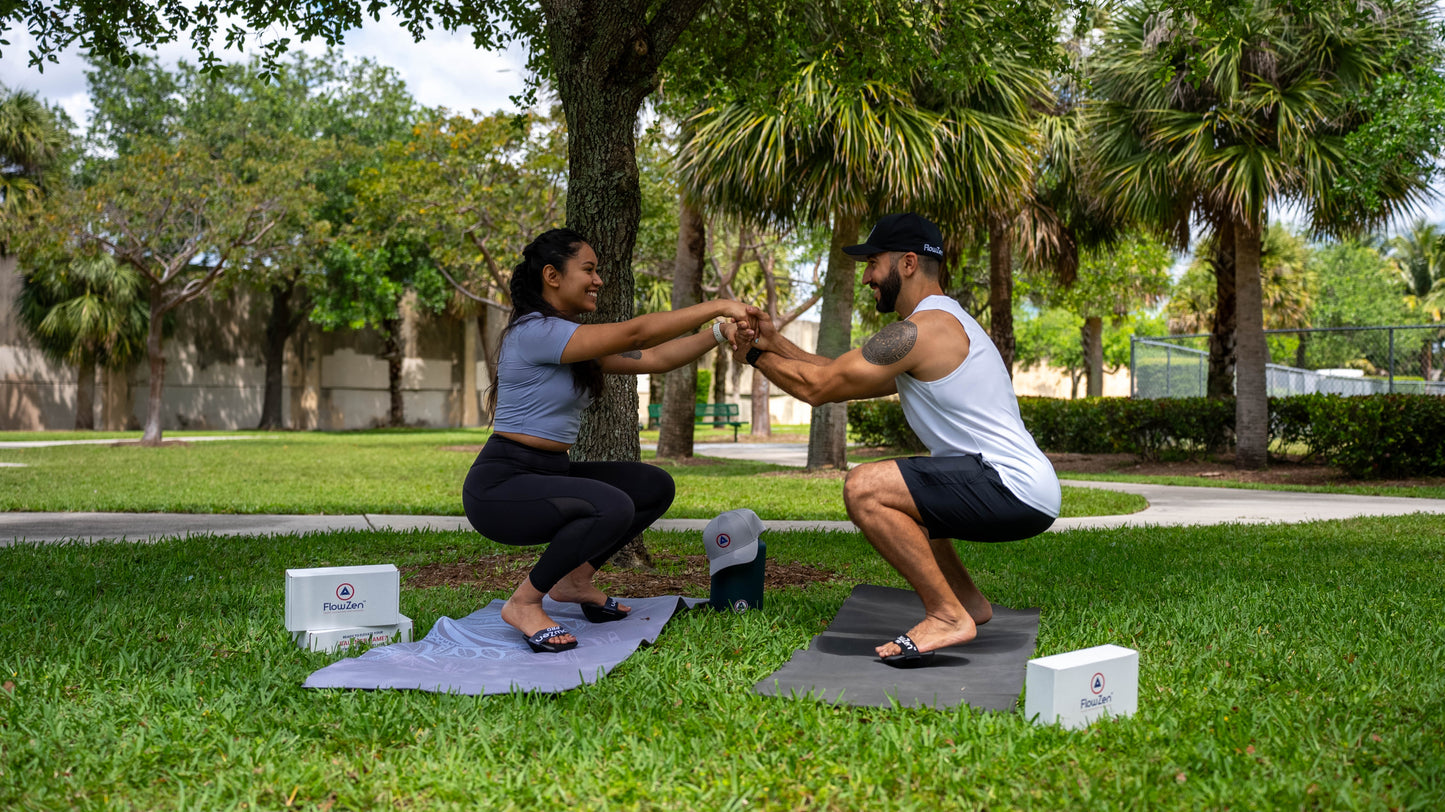 FlowZen Balance Trainer + FlowZen PRO Foot Straps