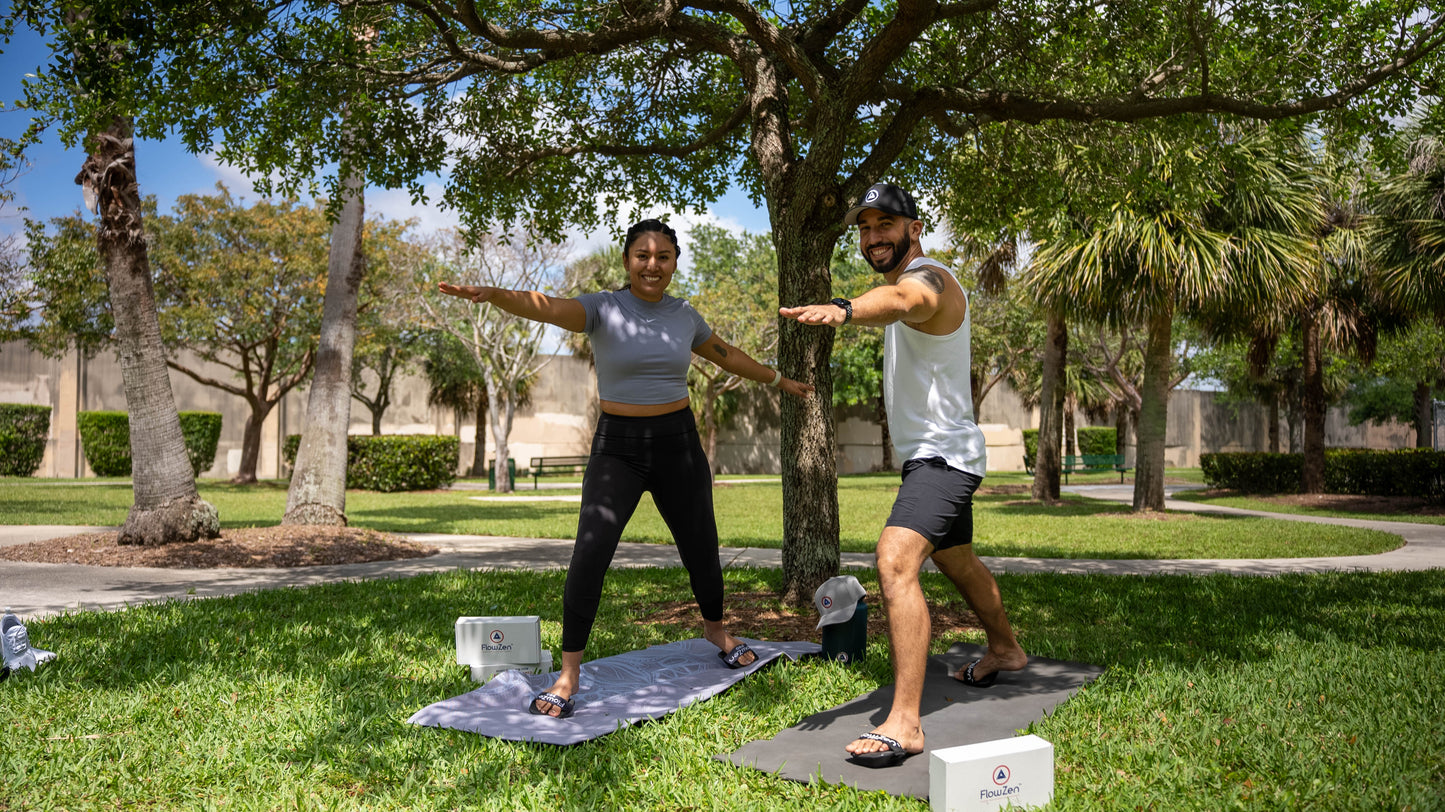 FlowZen Balance Trainer + FlowZen PRO Foot Straps